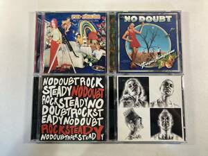 W7814 ノー・ダウト 4枚セット｜No Doubt Tragic Kingdom Return of Saturn Rock Steady Push and Shove プッシュ・アンド・ショウヴ