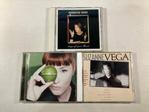 W7864 スザンヌ・ヴェガ 3枚セット｜Suzanne Vega 街角の詩 夢紡ぎ Days of Open Hand 欲望の9つの対象 Nine Objects of Desire