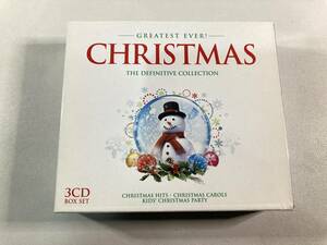 【9】M6972◆Greatest Ever! Christmas: The Definitive Collection◆グレイテスト・エヴァー! クリスマス◆3枚組◆輸入盤◆