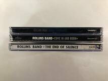W7889 ロリンズ・バンド 3枚セット｜Rollins Band The End of Silence Come in and Burn Insert Band Here: Live In Australia 1990_画像3