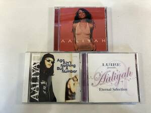 W7900 アリーヤ 国内盤 3枚セット｜Aaliyah Age Ain't Nothing But a Number LUIRE presents Aaliyah Eternal Selection