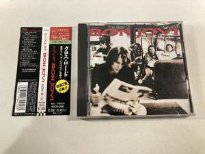 【1】M7078◆Bon Jovi／Cross Road◆クロス・ロード～ザ・ベスト・オブ・ボン・ジョヴィ◆国内盤◆帯付き◆