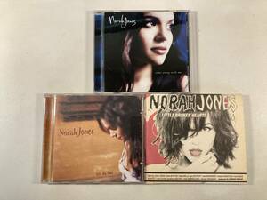 W7956 ノラ・ジョーンズ 3枚セット｜Norah Jones Come Away with Me Feels like Home Little Broken Hearts