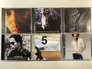 W7982 レニー・クラヴィッツ 6枚セット｜Lenny Kravitz Let Love Rule Are You Gonna Go My Way Circus 5 Greatest Hits 自由への疾走