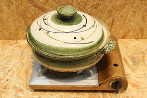  earthenware pot portable cooking stove set shipping 120 size Kochi prefecture Kochi city 