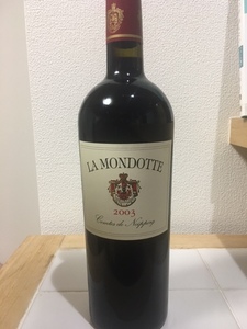 シャトー・ラ・モンドット　2003　Chateau La Mondotte 2003