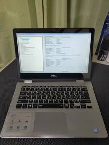 Dell Inspiron 7378 タッチパネル. Cpu core i5-7300u/ メモリ 8GB, HDD 無。