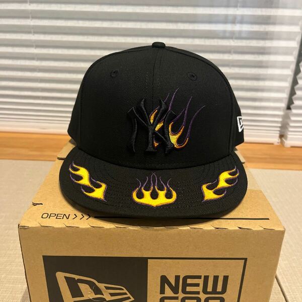 ニューエラ NY ヤンキース 59FIFTY Flame 7 1/4