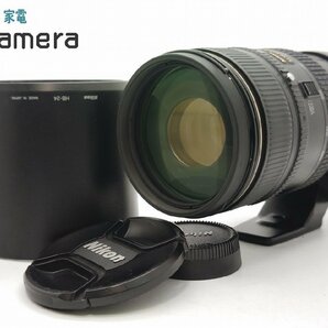 Nikon ED AF VR-NIKKOR 80-400ｍｍ F4.5-5.6 D ニコン HB-24 三脚座 付 MF不良の画像1