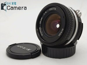NIKKOR 20ｍｍ F4 Ai ニコン キャップ付き