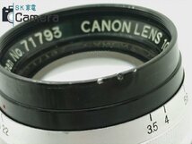 Canon LENS 100ｍｍ F3.5 L39 キャノン_画像7