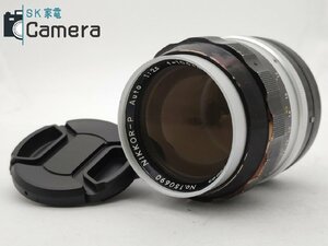 Nikon NIKKOR-P Auto 10.5cm F2.5 非Ai ニコン