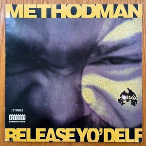 Method Man Man / Release Yo'Delf (UK盤オンリーThe Prodigy Remix収録!! 95年UKオリジナル Wu-Tang Clan)