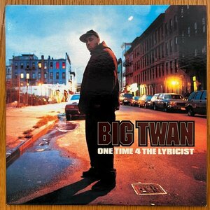 Big Twan / One Time 4 The Lyricist (DJ Spinna & The Creatorsプロデュース!! Big Kwam)