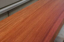 花梨　カリン　無垢材　棚板　テーブル　長さ88.1cm　幅24.5cm　厚み3.6cm_画像6