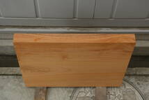 欅　けやき　ケヤキ　無垢材　棚板　テーブル　長さ35.5cm　幅28.0cm　厚み3.1cm_画像6