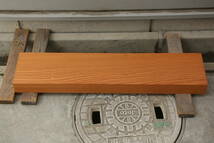 欅　けやき　ケヤキ　無垢材　棚板　テーブル　長さ50.2cm　幅11.3cm　厚み3.8cm_画像6
