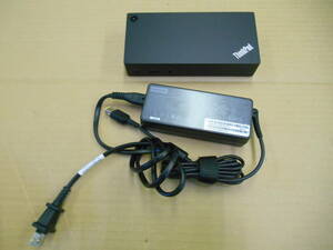 Lenovo ThinkPad USB-C Dock DK1633 (TYPE 40A9) 90W AC付き (13