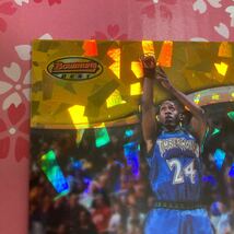 1998-99 Bowman's best atomic refractor080/100 Bobby Jackson 100枚限定_画像6