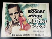 再○A2008/US版 リプリント映画ポスター ハーフシート 【The Maltese Falcon（マルタの鷹）】/監督 ジョン・ヒューストン_画像1