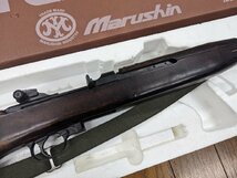 〇M-511/動作確認済　 マルシン　U.S.M1 Carbine MAXI8mm　可変スーパーソニックバレル仕様　ガスガン　ガスタイプ/1円～_画像3