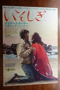 OF701 /国内B2判 映画ポスター【いそしぎ】 監督 ヴィンセント・ミネリ/ 出演 エリザベス テイラー