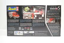 PG63D◆現状品 07512 Revell レベル 1/24 メルセデスベンツ ウニモグ　U1300L TLF 8/18 消防車 MercedeS-Benz UNIMOG_画像9