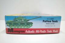 PH07B◆現状品 PM37-198 モノグラム MONOGRAM 1/35 アメリカ陸軍 М48A2 50トン 戦車 パットン US ARMY Patton Tank 絶版 当時物 未組立_画像2