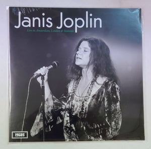 LP 入手困難　アルバム未収録音源も!!ジャニスの絶頂期貴重音源がLPリリース!! JANIS JOPLIN / LIVE IN AMSTERDAM, LONDON & STATESIDE