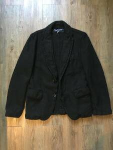 ギャルソンオム COMME des GARCONS HOMME 縮絨ジャケット 2つボタン sizeS