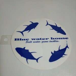 【送料無料】 Blue water house ステッカー 透明 シール Mc works BWH