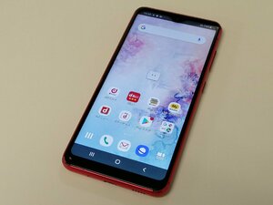 docomo SAMSUNG Galaxy A20 SC-02M Red SIMロック解除済