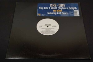 *輸入12インチLP-KRS-ONE【Step Into A World】feat.Puff Daddy