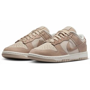 ☆NIKE WMNS DUNK LOW SE SANDRIFT ベージュ/薄茶 28.5cm ナイキ ウィメンズ ダンク ロウ エスイー FD0873-126