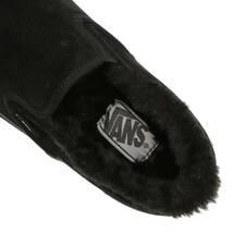 ☆VANS SLIP ON FUR 黒/黒 26.5cm バンズク スリッポン ファー ムートンブーツ調 V98CF FUR_画像6