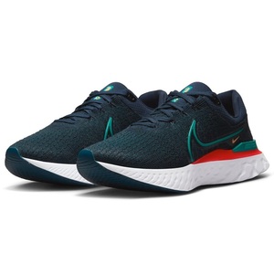 ☆NIKE REACT INFINITY RUN FK 3 紺/緑/赤 26.5cm リアクト インフィニティ ラン フライニット 3 DH5392-401