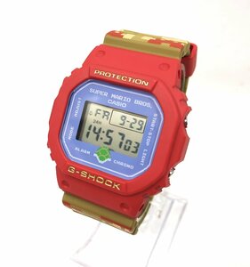 ★【未使用開封品】CASIO カシオ G-SHOCK スーパーマリオブラザーズ コラボレーションモデル DW-5600SMB-4JR クオーツ 稼働品★002865