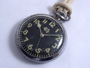 珍品　精工舎　軍用１００式　飛行時計　懐中時計　手巻き　　１０