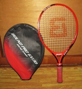 ［きれいめ]BOUNDYバウンディ　バウンド テニス ラケット BOUND PRO GX130 ソフトケース付 