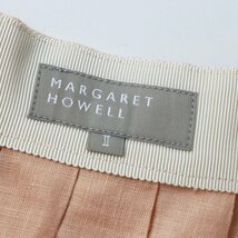 マーガレットハウエル MARGARET HOWELL リネン ギャザースカート 2/ピンク ボトムス【2400013607780】_画像9