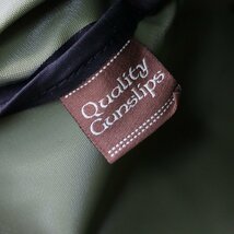 美品 保管品 クオリティー ガンスリップス QUALITY GUNSLIPS ショートツールバッグ /グリーン キャンバス素材 トート【2400013621557】_画像8