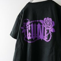 キューン CUNE うさぎ プリント 半袖Tシャツ M/ブラック トップス 魔法陣【2400013622424】_画像6