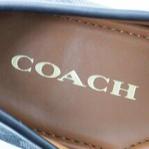 コーチ COACH MONA SIG JACQ DRIVER モナ ドライバー ローファー 24.5cm/ブラック シューズ クツ 靴 シグネチャー【2400013628976】_画像10