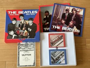 貴重★The Beatles ビートルズ/ 1962-1966(赤盤) & 1967-1970(青盤) UFO限定BOX レア写真集付 2010年発売リマスター版