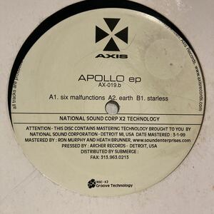 Jeff Mills - Apollo EP