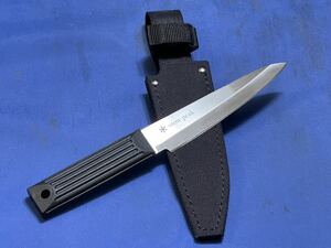 snow peak knife『 スノーピーク フィールド ナイフ 』黒シース入 アウトドア スノーピーク包丁ナイフ 全長約27cm刃身14.5cm 新潟県燕三条