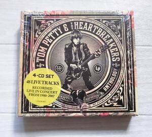 送料160 Tom petty and the Heartbreakers CD 4枚組 LIVE IN ＣONCERT ＦROM 1980-2007 紙ジャケット 美品グッズ 