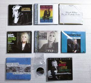 ルシンダ・ウィリアムス 紙ジャケット CD 8セット RUNNIN' DOWN A DREAM 他 Lucinda Williams 美品 グッズ