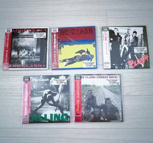 ザ/クラッシュ ① Blu-spec CD CD 5セット 8枚 サンディニスタ!・動乱・白い暴動 他 紙ジャケット・帯付 the clash 美品 グッズ