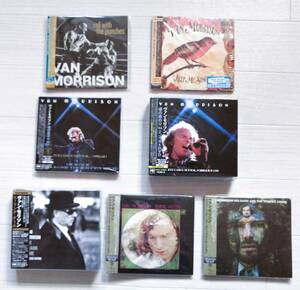 ヴァン・モリソン CD 7セット 紙ジャケット・帯付 DVD1枚 CD12枚 魂の道のり 他 新品有 グッズ Van Morrison 